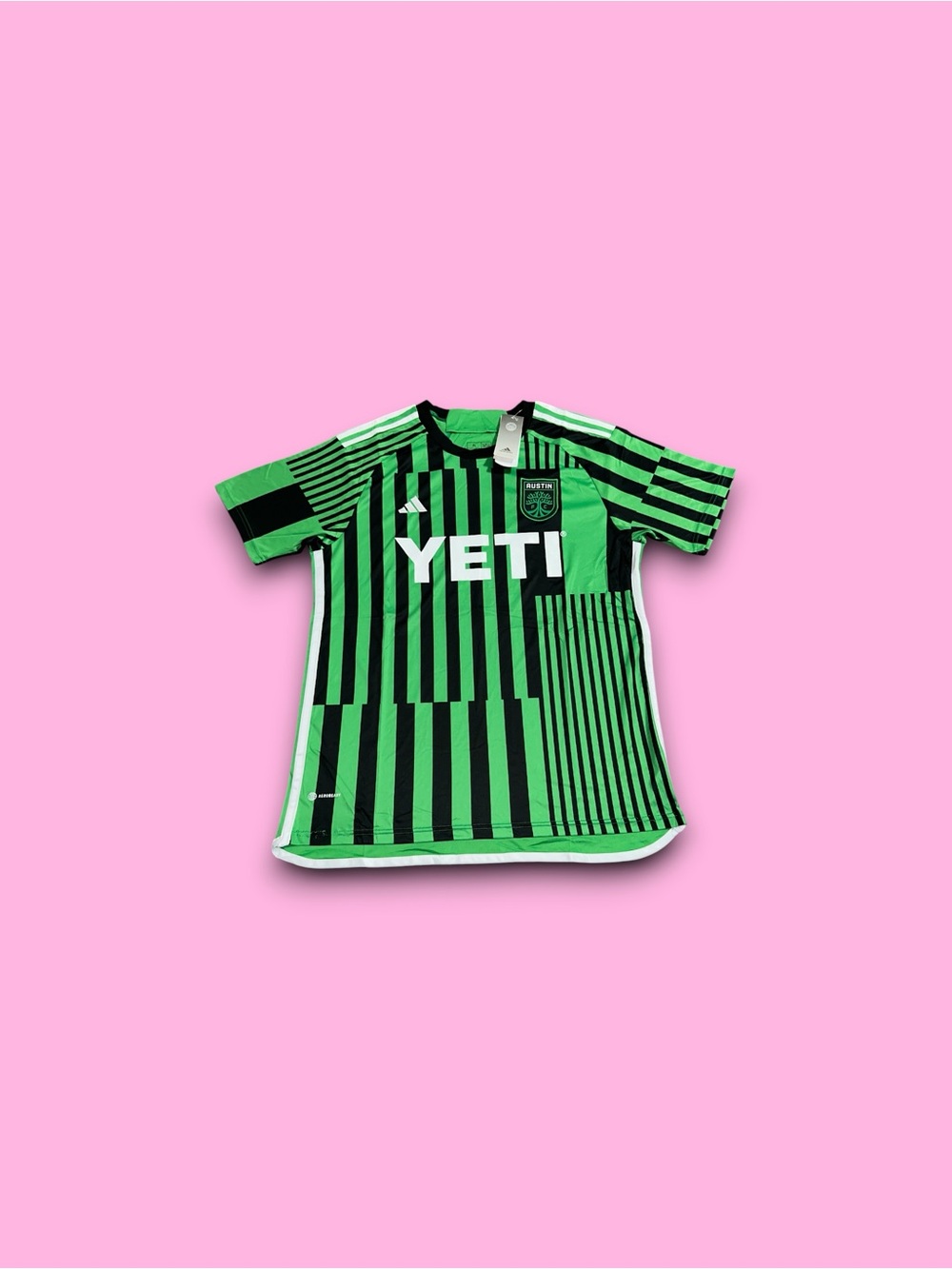 Adidas Austin FC 23/24 Authentic Home Jersey XL Slim Fit Green Black MLS #5